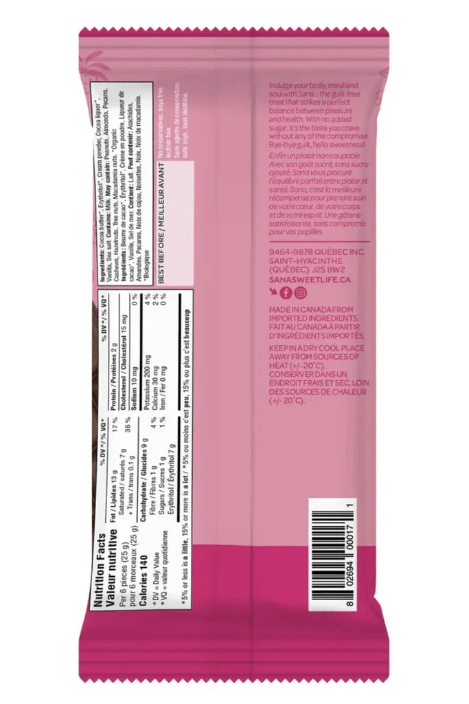 Sana Bar - Milk Chocolaty Classic - 75g