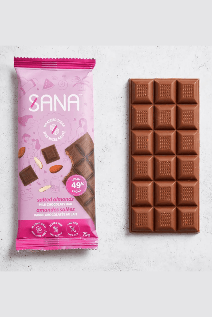 Sana Bar - Milk Chocolaty Salted Almonds - 75g