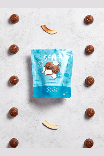 Sana Bites - Milk Chocolaty Coconut - 100g