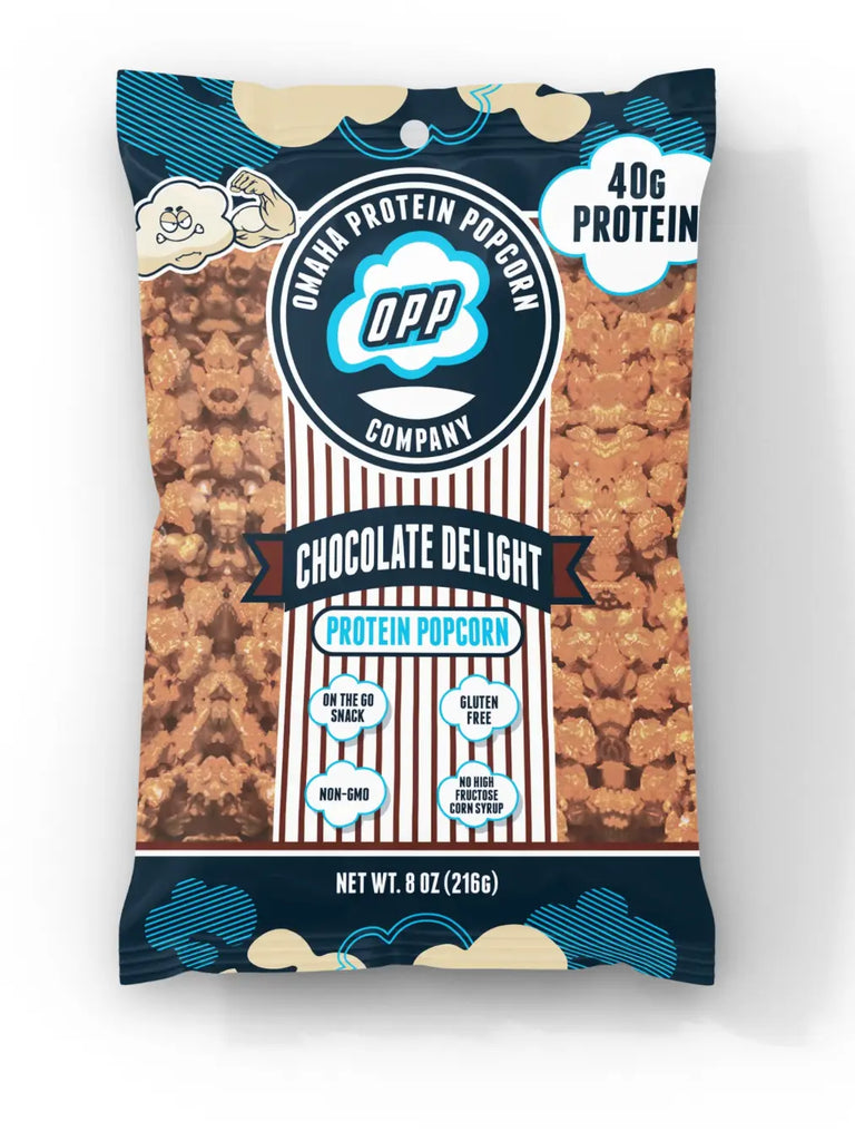 OPP Omaha Protein Popcorn - Chocolate Delight - 216g OPP